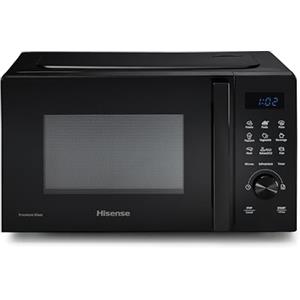 Hisense, H20MOBSD1H - MWO only, 20L, apertura porta a sinistra, display LED con pulsanti, 9 funzioni, potenza max 700W