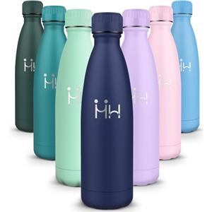 HoneyHolly Borraccia Termica, 18/8 Acciaio Inox Bottiglia Termica 750ml - Senza BPA Borraccia Palestra, Isolato Sottovuoto, Borracce Termiche, Antigoccia, Bottiglia Acqua Termos per Scuola, Ufficio, Campeggio