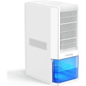 Heelay® Deumidificatore-Deumidificatore Elettrico per Bagno da 2000 ml (1,3 l/giorno) Con Luci a 7 Colori, Rimozione di Muffe E odori, Adatto per Bagni, Scantinati e Camere da Letto (Q22)