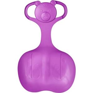 JISADER Slitta da Neve, Slitta da Discesa Slitta Scorrevole su Erba e Sabbia, Slitta da slittino Slitta da Neve Durevole per Ragazzi, Ragazze, Bambini, Adulti, Viola