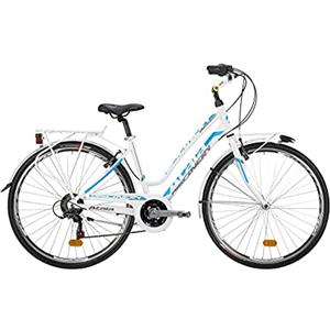 ATALA DISCOVERY S 21V LADY bicicletta da donna bici trekking 28'' city bike bianca