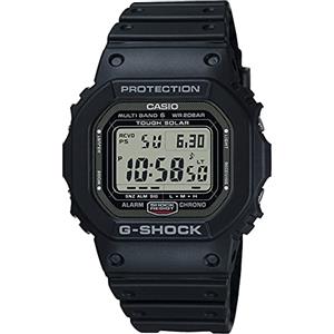 G-Shock CASIO GW-5000U-1JF [20 ATM Water Resistant Solar Radio Wave GW-5000 Series] Spedito dal Giappone, Nero, Moderno, Nero, Moderno
