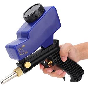 Ejoyous Pistola per Sabbiatura, Sabbiatrice Pneumatica a Gravità Sabbiatrice Ad Aria Pistola per Sabbiatura Manuale Kit di Sabbiatura per Rimuovere Vernice, Macchie 70-150 PSI 6000