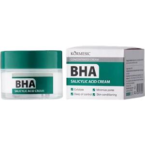 WM MAXIMUS BHA - Crema all'acido salicilico con ceramide e collagene idrolizzato, 30 g, raffinante dei pori, regola l'olio e chiarisce la pelle