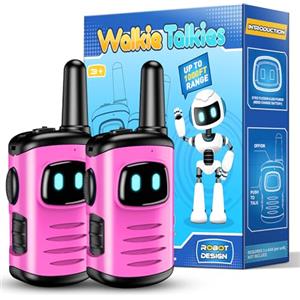 EUCOCO Regalo Bambina 3 4 5 6 7 8 Anni, Walkie-Talkie Bambina Gioco Bambina 3-10 Anni Femmina Giocattoli Bambina 3-10 Anni Idee Regalo Bimba 3-10 Anni Compleanno Per Bambina