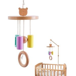 GTFYUDGH Giostrina Musicale per Culla | Decorazione Carina in Legno | Mobile Nursery | per Camera Bambini e Ragazzi Soggiorno Parete Regalo