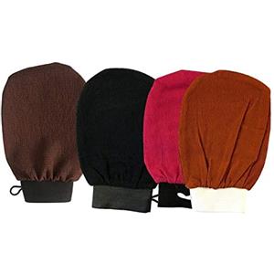 GXFCAI 1Pc Caldo Marocchino Hammam Esfoliante Guanto Kessa Scrub Preparazione Guanti Durevole Doccia Scrub Corpo Guanto Massaggio Viso Tan