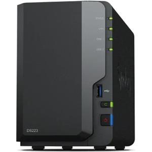 Synology DiskStation DS223 server NAS e di archiviazione Desktop Realtek RTD1619B 2 GB DDR4 0 TB [DS223]