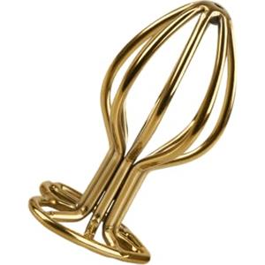 EIS, toy anale, plug anale in metallo, base a forma di cuore, in metallo, eccitante struttura, Taglia:S