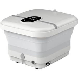 Fyrdyn Vasca Elettrica Per Pediluvio | Idromassaggio Piedi Pieghevole Con Riscaldamento,Multifunzionale Per Pediluvio Elettrico Per Anziani E Adulti