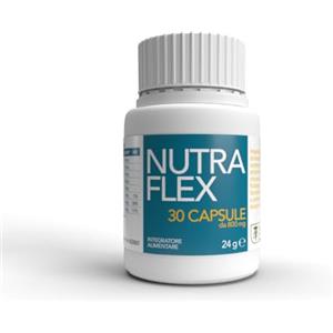 S&S BIONUTRA S.R.L. NUTRA FLEX 30cps da 800mg-Glucosamina - Condroitina - MSM- Fortigel - Boswellia -D3 -Selenio-Vitamina C- PER IL BENESSERE DELLE ARTICOLAZIONI, CARTILAGINE E OSSA.