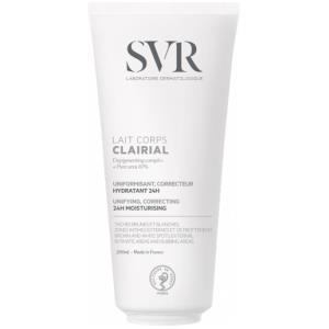 SVR Clairial Lait Corps - Latte Corpo Illuminante 200ml, Idratante e Uniformante per Macchie e Aree di Sfregamento