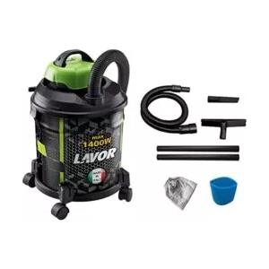 Lavorwash Aspiratore solidi liquidi elettrico lavor joker 1400s 1400 w 20 litri 40 l/s