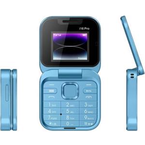 Yiokii Flip Cellulare per Anziani Radio FM Magia Voce Blacklist Quadrante Velocità Vibrazione 2sim Card Piccolo display Telefono pieghevole per anziani Regali facili da usare per anziani