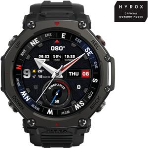Amazfit T-Rex 3 Pro 3,81 cm (1.5) AMOLED 48 mm Digitale 480 x 480 Pixel Touch screen Nero Wi-Fi GPS (satellitare) GARANZIA ITALIA