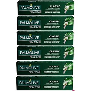 Palmolive Classic Lather Shave Cream 100ml x 6 Packs by Palmolive