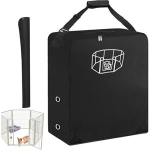 Generic Borsa per recinto per cani da esterno, borsa organizer per box per animali domestici, per il trasporto di recinti per cani, leggera borsa da viaggio per box per cani con ampia tracolla, borsa
