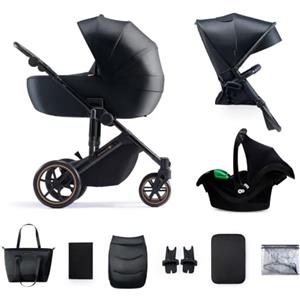 kk Kinderkraft Trio Prime 2 Pro I-Size Black Kinderkraft