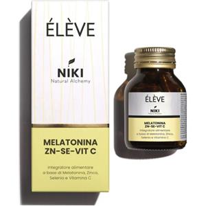 FARMARICCI Eleve Niki - Integratore con Melatonina, Zinco, Selenio e Vitamina C - 60 Compresse