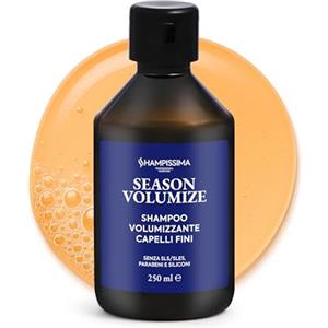 Shampissima Professional, Shampoo Volumizzante Capelli Fini Professionale - Dona Corpo e Volume - Ideale per Capelli Fini e Sottili, 250 ml