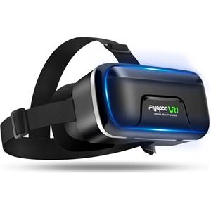 FIYAPOO Occhiali VR 3D per Cellulare, Bambini HD Visore Realtà Virtuale per Film e Giochi, Compatibile con Smartphone Android e iPhone da 4,7 a 6,6 Pollici, Regalo di Natale Perfetto per la Famiglia