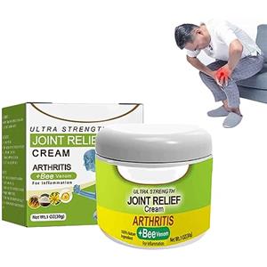 Generico Crema per la Terapia delle Articolazioni e Delle Ossa al Veleno, Crema per la terapia delle ossa e delle articolazioni al veleno d'api,per Schiena, Collo, Mani e Piedi