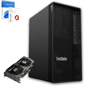 Lenovo ThinkStation P2 Tower | Intel Core i7-14700K 20 Core 28 thread fino a 5.60Ghz| Ram 32GB | SSD 4TB | NVIDIA RTX | WIN 11 Pro MS Office 2021 Garanzia 36 Mesi (Scheda Video: RTX 3060 12GB)