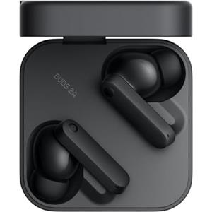 CMF BY NOTHING Buds 2a cuffie bluetooth, Bluetooth 5.4 Cancellazione attiva del rumore di 42 dB in ear auricolari,35,5 ore di gioco,4 HD Mics,12.4mm Bio-Fiber Driver Deep bass sound IP54 Grigio scuro