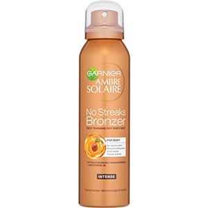 Garnier Ambre Solaire Natural Bronzer Dark Self Tan Mist Autoabbronzante Spray Viso 150ml