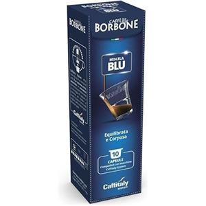 Generico 100 Capsule Caffe BORB0NE Miscela Blu Compatibili Con Caffitaly System R-Smart Originali * -