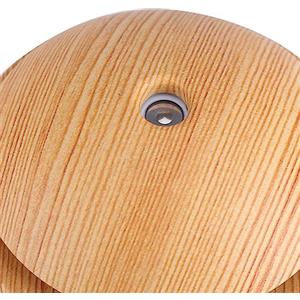 Lazmin112 Purificatore d'aria, USB Essential LED Touch Umidificatore ad ultrasuoni Diffusore d'aria purificatore d'aria(Grana di legno poco profonda)