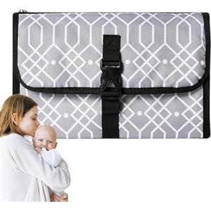 Generico Fasciatoio portatile per, fasciatoio portatile | Materassino fasciatoio da viaggio pieghevole per | Borsa da viaggio fasciatoio lavabile per fasciatoio da viaggio per bambini