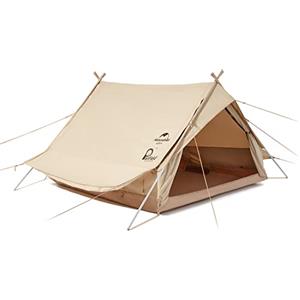 Naturehike Tenda da Campeggio per 2 Persone Impermeabile Antivento Leggera Tenda in Cotone di Piccole Dimensioni per Famiglia per Festival Campeggio Viaggi Trekking Giardino