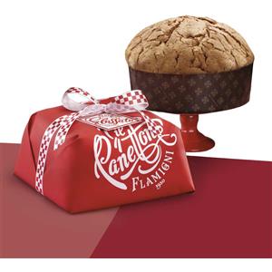 Flamigni PANETTONE Glassato incarto rosso FLAMIGNI 750 gr.