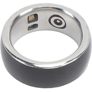 Asixxsix Smart Ring Health Tracker, Bluetooth Impermeabile Sleep Fitness Ring Cardiofrequenzimetro, Monitor del Sonno, Temperatura Corporea, Contapassi, Ossigeno nel Sangue, Ricaricabile