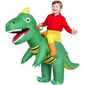 Spoyletto Costume da dinosauro gonfiabile Costumi gonfiabili di Halloween Costume da dinosauro per Halloween, Pasqua, Natale