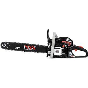 NAX POWER PRODUCTS NAX500C 500C Motore 61,5 cm3 2 kW Briggs & Stratton Prodotto con Licenza Barra Guida 20" 50,8 cm Sistema di Rimbalzo Low Kickback Scoppio Motosega