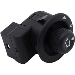 JUNPIY 93BG17B676BA 93BG17B676BB Manopola interruttore di regolazione del controllo dello specchietto laterale, for Ford, for Courier, for Fiesta, for Focus, for Fusion KA, for Mondeo, for Transit Int