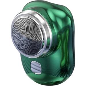 Trisoye Rasoio Elettrico Portatile USB per Uomo Mini-Shave Rasoio Elettrico Tascabile Regolabarba Rasoio da Viaggio con Display Digitale,D