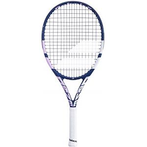 Babolat Pure Drive Junior 26 Girl, Racchetta Unisex-Adulto, 348 Blu Marino/Rosa/Bianco, Taille de Grip : 00