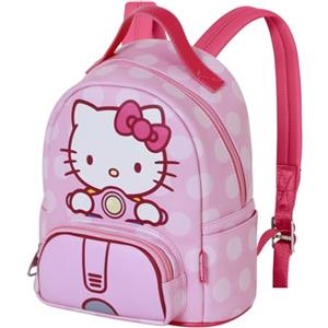 Hello Kitty Moto-Zainetto Heady Piccolo, Rosa, 22 x 25 cm, Capacità 5 L