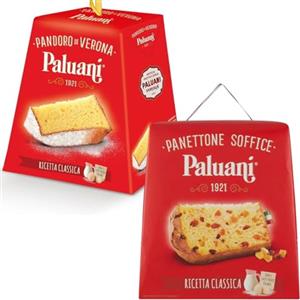 Paluani Mix Tradizione Paluani Pandoro + Panettone Confezione da 2 x 1 kg Tradizionale