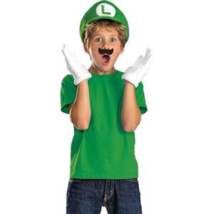 Disguise Luigi Elevated - Costume da bambino, taglia unica