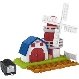 Thomas & Friends Playset Il Mulino a Vento di Sodor, Giocattolo per Bambini 3+Anni, GPD89