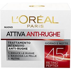 L'Oreal Paris - Attiva Anti-Rughe - Crema viso anti-rughe intensiva 50 ml