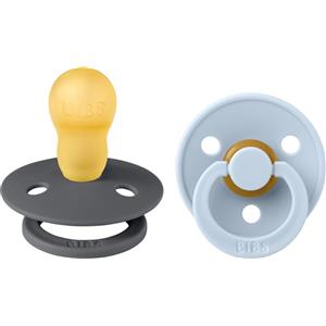 BIBS Colour Natural Rubber Size 3: 18+ months 2 pz