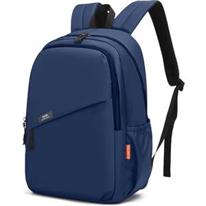 Aucuu Zaino Porta PC, 14" Uomo Laptop Borsa per PC Portatile, Zaino Laptop con Tasche Multiple, Zaini Impermeabile da Uomo, per Scuola, Lavoro, Viaggio