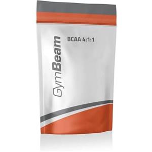 GymBeam BCAA 4:1:1 Istantanei, Amminoacidi Essenziali per Pre Workout, Recupero e Crescita Muscolare, Bevanda Rinfrescante, Prodotto con Fermentazione Lenta, Fonte di Energia (Black Currant, 500 g)