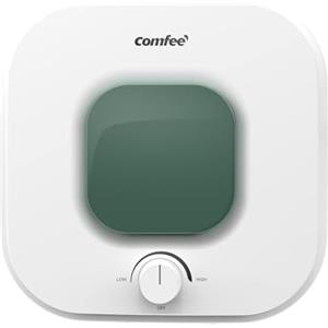 COMFEE' Scaldabagno Elettrico 10 Litri - D10-15VEO - Sopra lavello ad accumulo - Leggero, compatto facile da installare - ideale per piccole utenze - Classe di efficienza energetica A