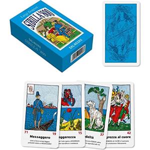 Dal Negro 040013 Gioco di Carte Sibilla '800, di L. Scapini, Multicolore